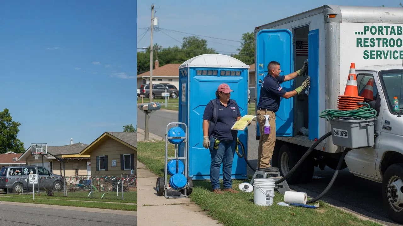 Portable Toilet Rental in Foss, OK near me